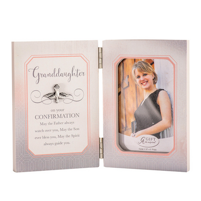 Confirmation Wood Photoframe/Granddaughter mulveys.ie nationwide shipping