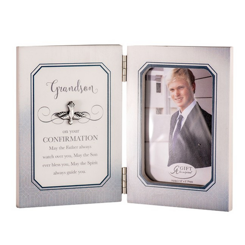 Grandson Confirmation Photo Frame (20cm)