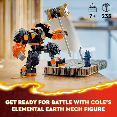  LEGO Ninjago 71806 Cole's Elemental Earth Mech mulveys.ie nationwide shipping