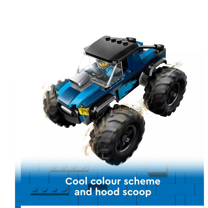 LEGO City Blue Monster Truck Toy Vehicle Playset 60402 mulveys.ie nationwide shipping