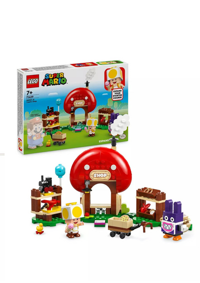 LEGO Super Mario Nabbit at Toad’s Shop Expansion Set 71429 mulveys.ie nationwide shipping