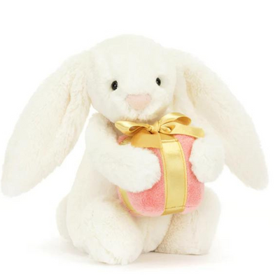 Jellycat Bashful Bunny with Present mulveys.ie nationwide  shipping