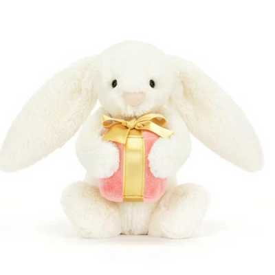 Jellycat Bashful Bunny with Present mulveys.ie nationwide  shipping