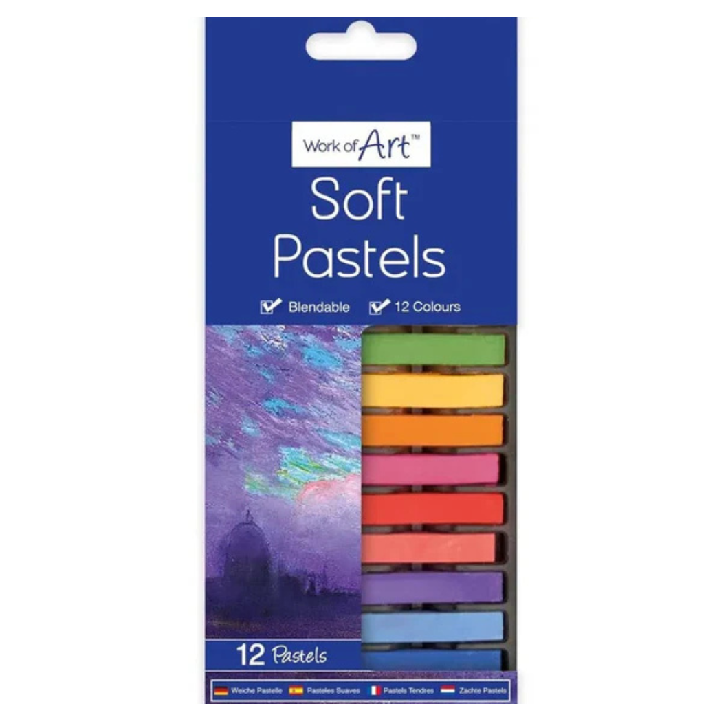 Art Box Soft Pastel Blocks 12pk – Mulveys.ie