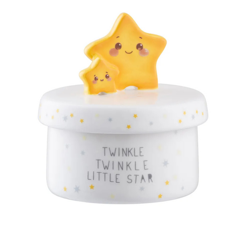 Aynsley China Twinkle Twinkle Little Star Keepsake Box