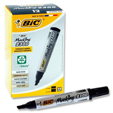 BIC BLACK MARKER Mulveys.ie