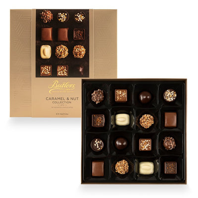 BUTLERS CARAMEL & NUT CAFE COLLECTION 240G. MULVEYS.IE