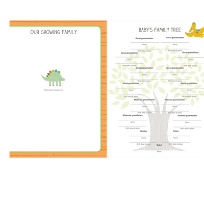 Baby's Book: The First Five Years -- Dinosaurs