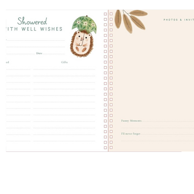 Baby's First Years: A Modern Memory Book with Keepsake Box