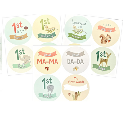 Baby's First Years: A Modern Memory Book with Keepsake Box