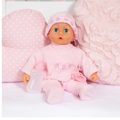 Bayer Design Doll First Words Baby Pink 38cm