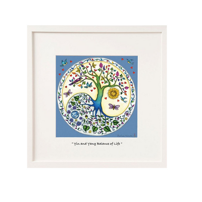 Belinda Northcote Framed Print 'Yin and Yang 6x 6 mulveys.ie nationwide shipping