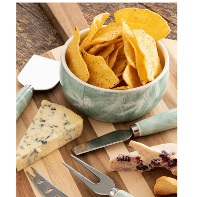 Belleek Living 'Winter' Spruce Chip & Dip Set
