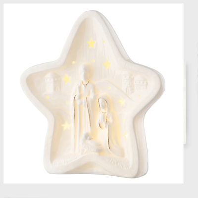 Belleek Living Nativity Star LED