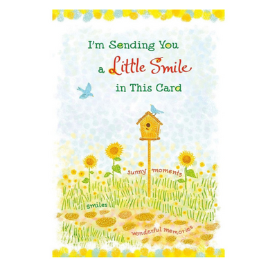 Blue Mountain Arts Sending A Smile Sentimental Verses Keepsake Greeting Card mulvleys.ie nationwide shipping