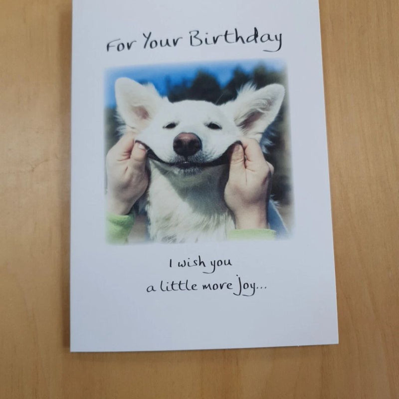 Blue Mountain Inspirational Greeting Card : For Your Birthday I Wish You Joy MULVEYS.IE NATIONWIDE SHIPPING