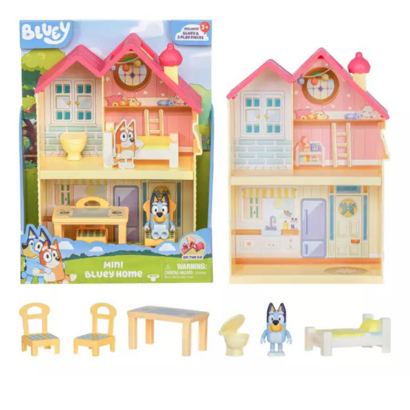 Moose Toys Bluey Mini Home Playset