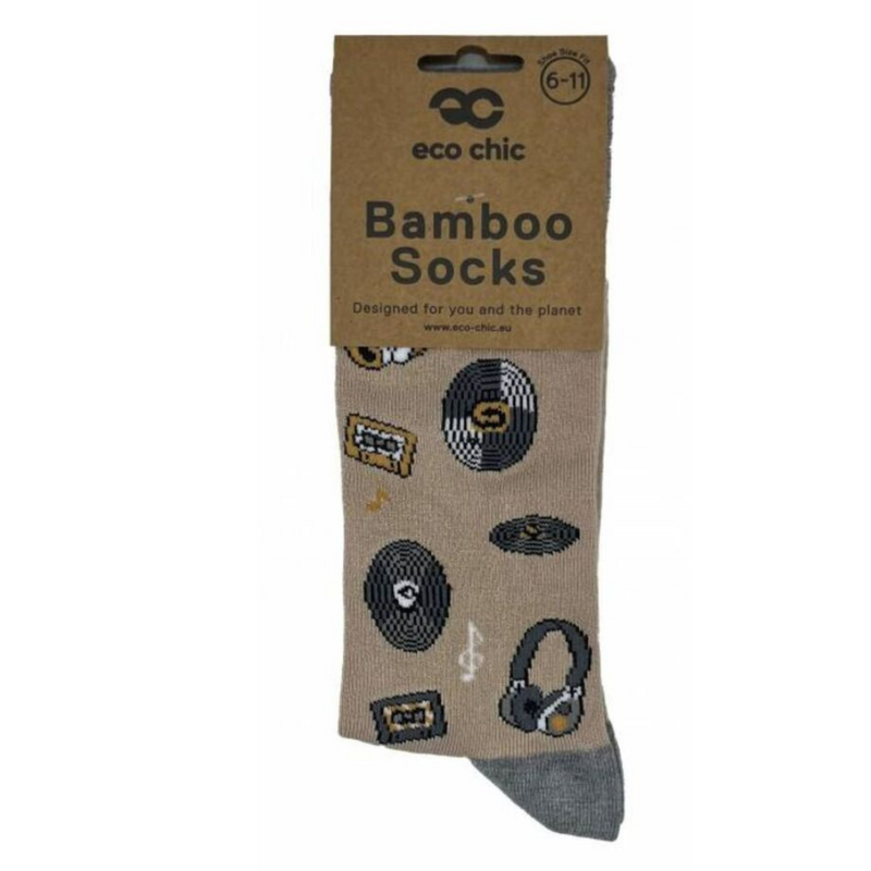 Eco Chic Eco-Friendly Bamboo Socks Music Compilation mulveys.ie nationwide shipping