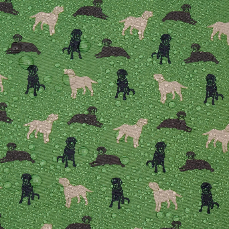 Eco Chic Green Lightweight Foldable Reusable Shopping Bag Labradors mulveys.ie nationwide shipping