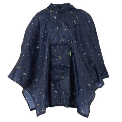 Echo Chic Navy Stars and Moons Poncho mulveys.ie nationwide shipping