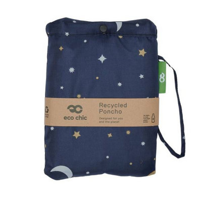 Echo Chic Navy Stars and Moons Poncho mulveys.ie nationwide shipping