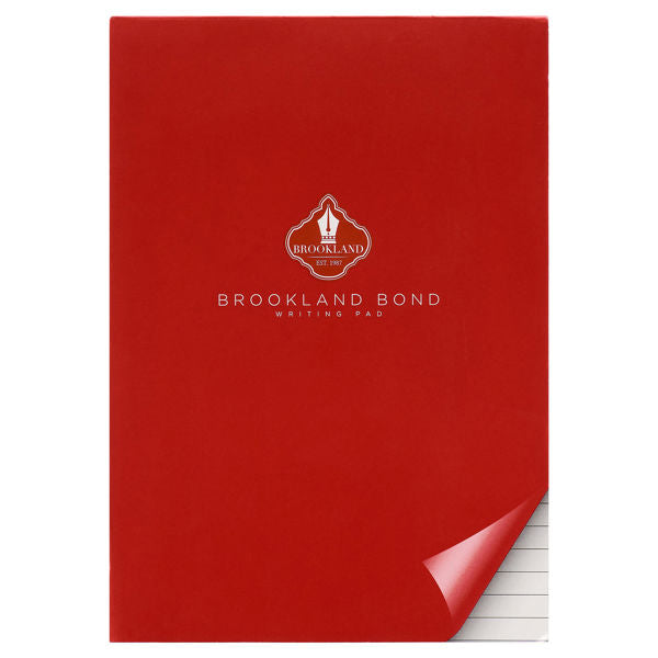 Brookland Bond Writing Pad 100 Sheet White Ruled