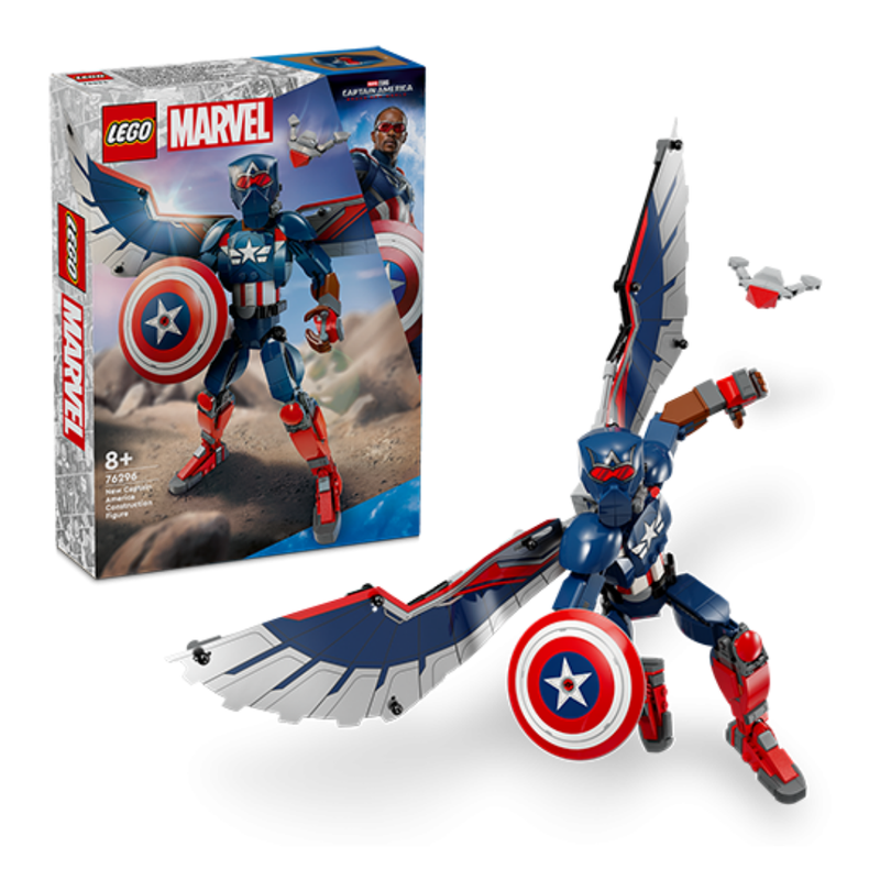 76296 New Captain America Construction Figure