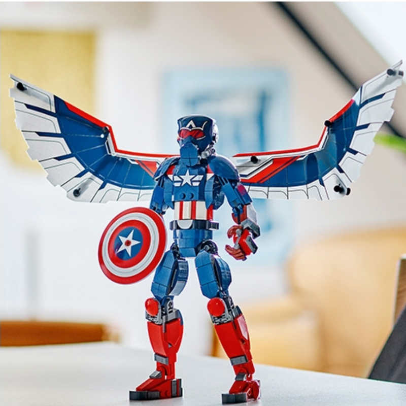 76296 New Captain America Construction Figure