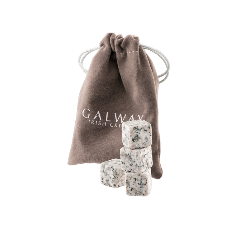 Cooling Stones Set of 4 - White/Grey Granite. Mulveys.ie