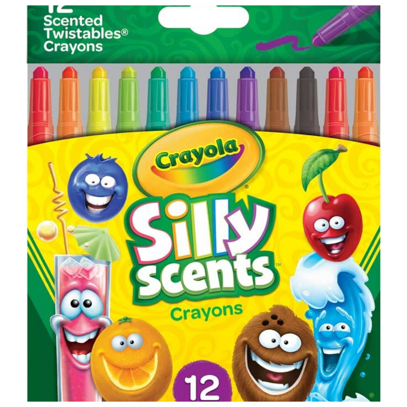 CRAYOLA 12CT SCENTED MINI TWISTABLE CRAYONS