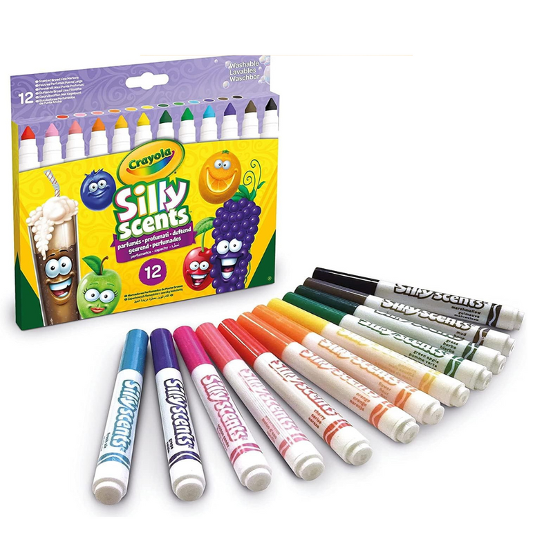 CRAYOLA Silly Scents Broadline Washable Markers