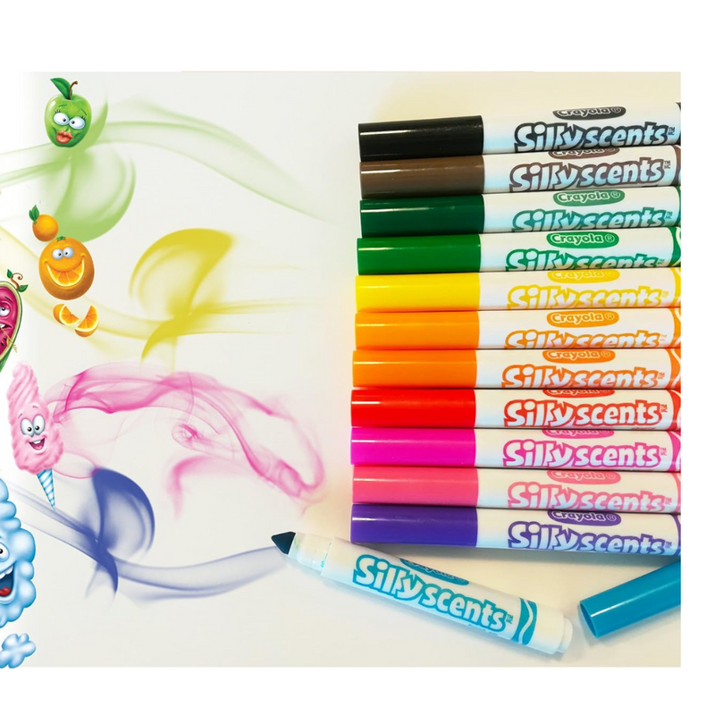 CRAYOLA Silly Scents Broadline Washable Markers