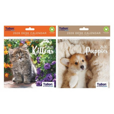 FLIP DESK TOP CALENDAR 2026. MULVEYS.IE
