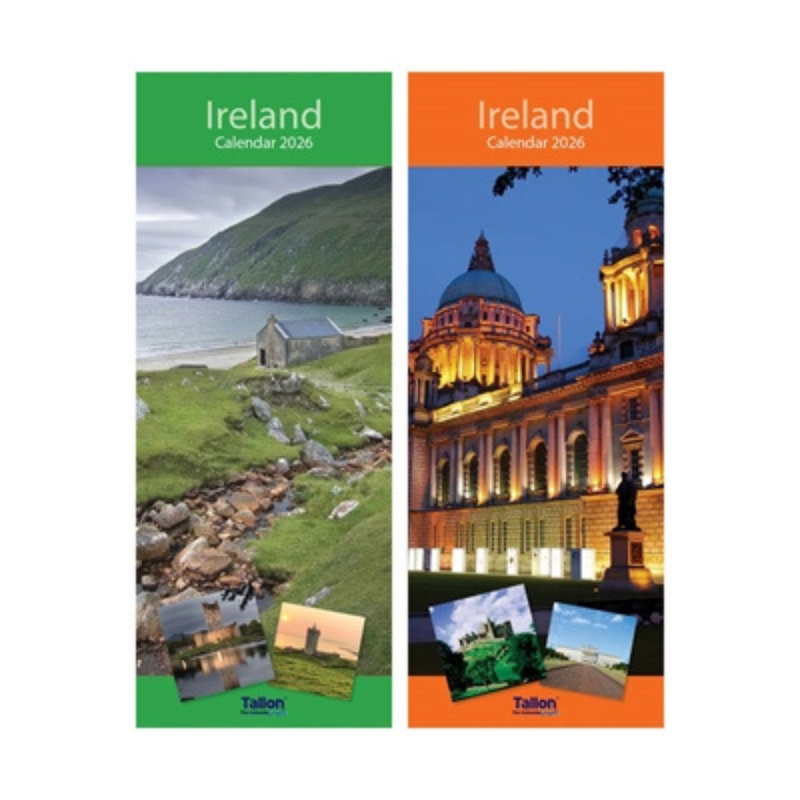 Calendar Super Slim Ireland 2026