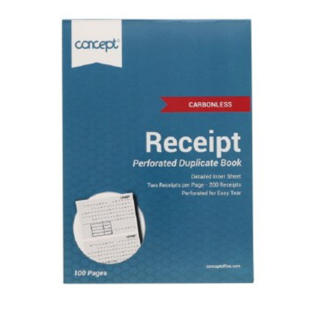 Carbonless Receipt Book - 100 pages – Mulveys.ie