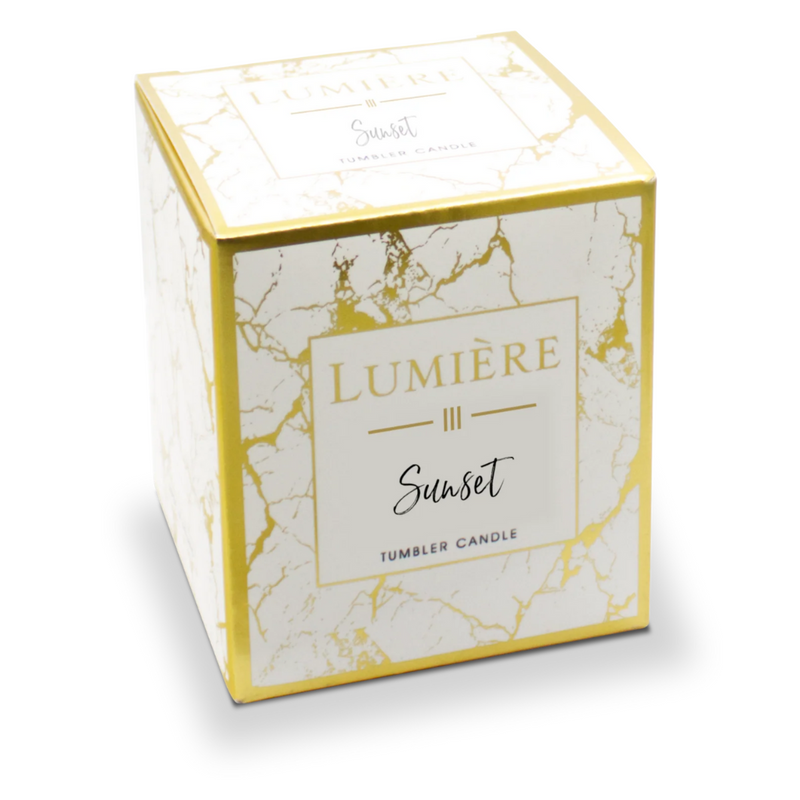 Celtic Candles - La Lumière Candle Collection- Sunset Candle  mulveys.ie nationwide shipping
