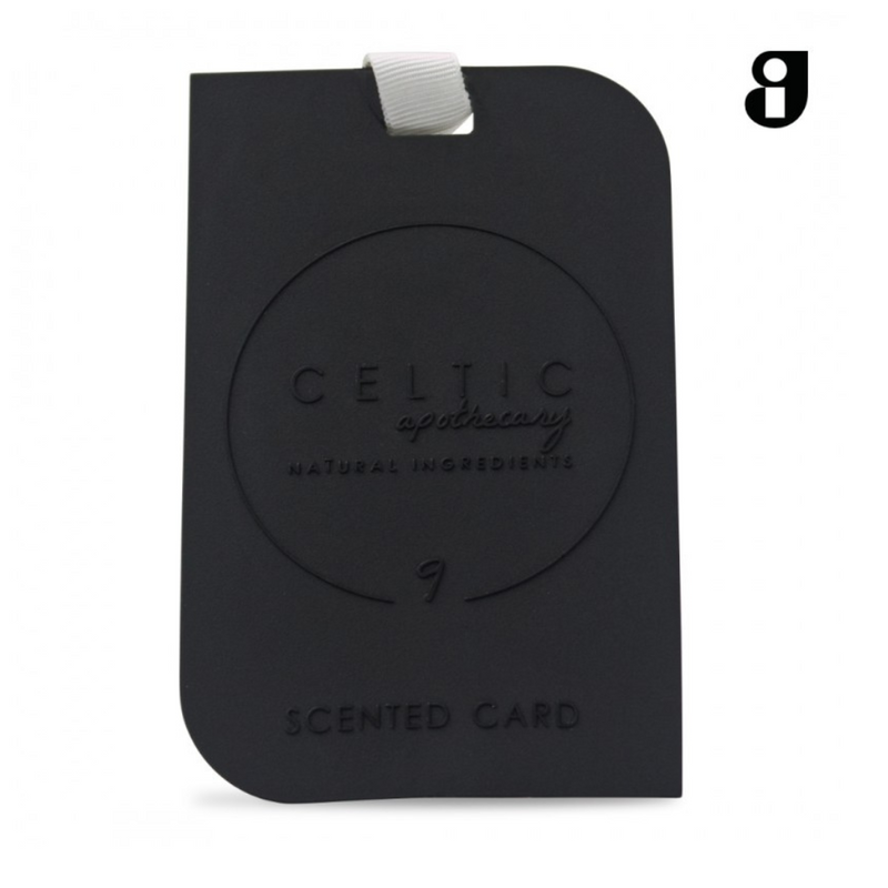 Celtic Candles  Restore Fragrance Card