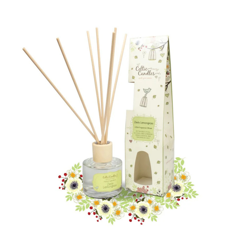 Celtic Candles Zesty Lemongrass Diffuser