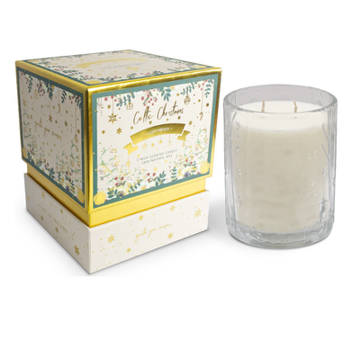 Celtic Candles Double Wick Cosy Fireside Candle mulveys.ie nationwide shipping