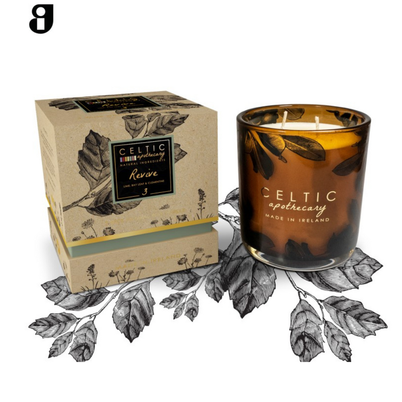 Celtic Candles Double Wick Revive mulveys.ie nationwide shipping
