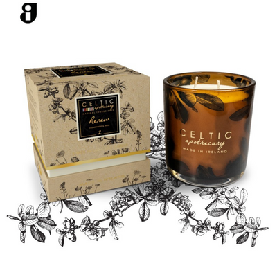Celtic Candles Renew Double Wick Candle mulveys.ie nationwide shipping