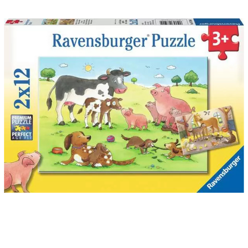 Children’s Puzzle Farm Animals - 12 Pieces Puzzle