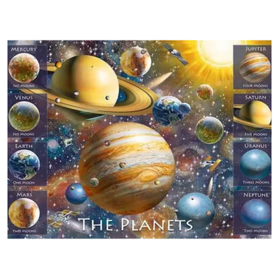 Children’s Puzzle The Planets - 100 Pieces Puzzle