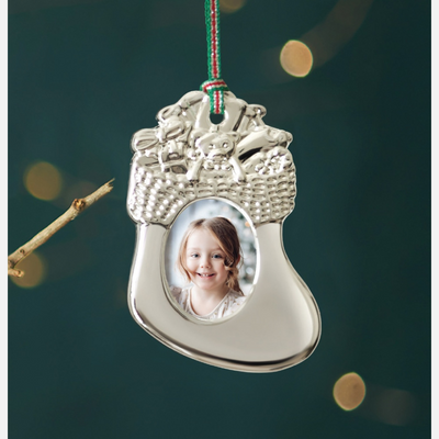Christmas Sock with Photo Frame Decoration mulveys.ie nationwide shipping