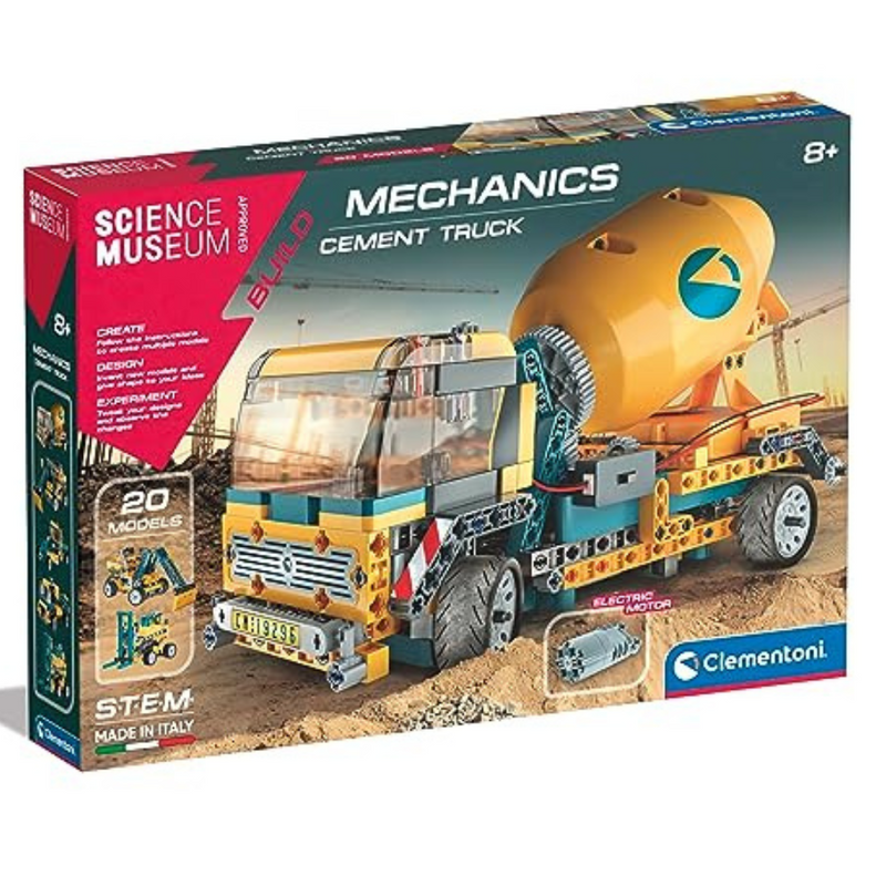 Clementoni 61389 Museum Concrete Mixer Truck-Building Set, Mechanics mulveys.ie nationwide shipping