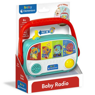 Clementoni Baby My First Radio MULVLEYS.IE NATIONWIDE SHIPPING