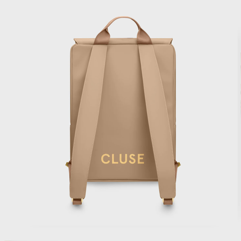 Cluse Nuitée Backpack, Almond, Gold Colour