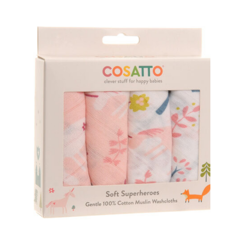 Cosatto Unicorn Garden Washcloths mulveys.ie nationwide shipping