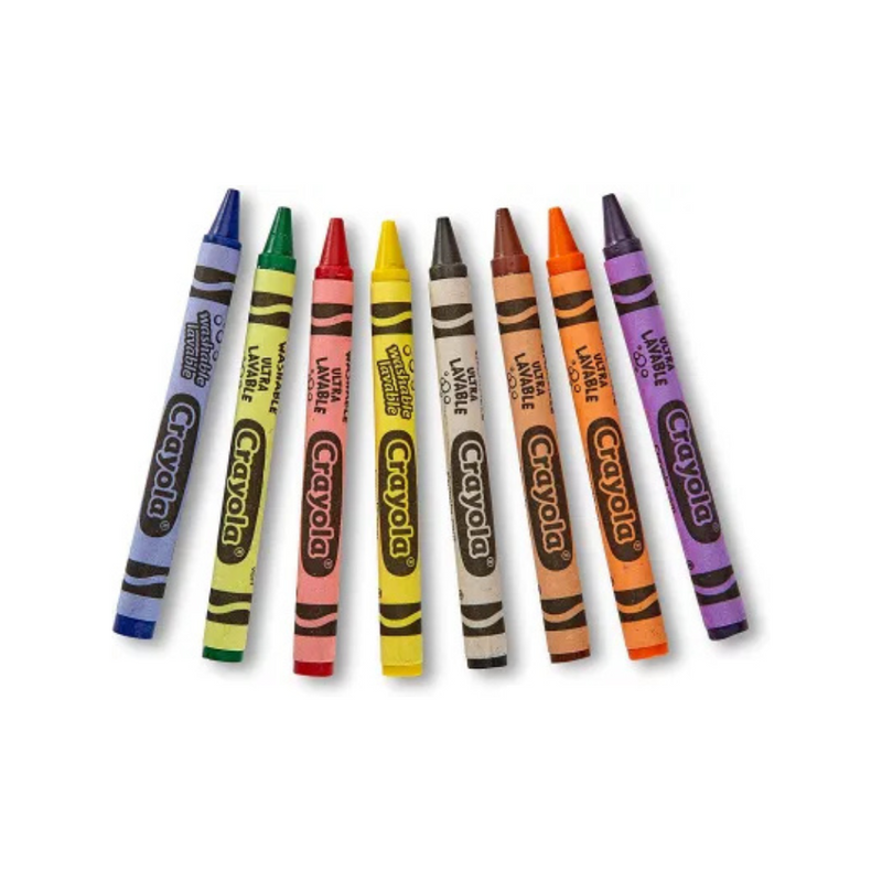 CRAYOLA LARGE CRAYONS 8