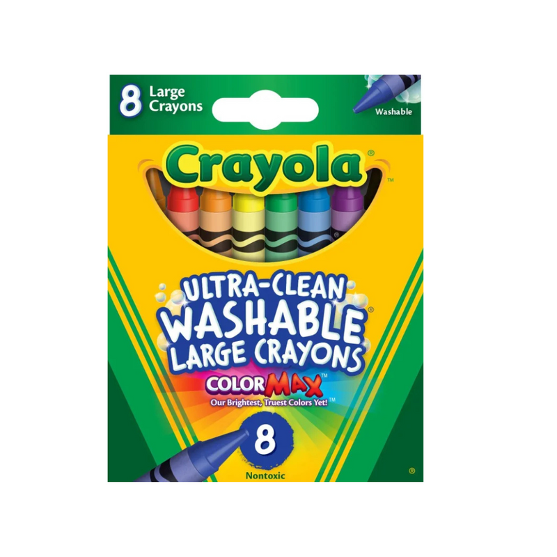 CRAYOLA LARGE CRAYONS 8